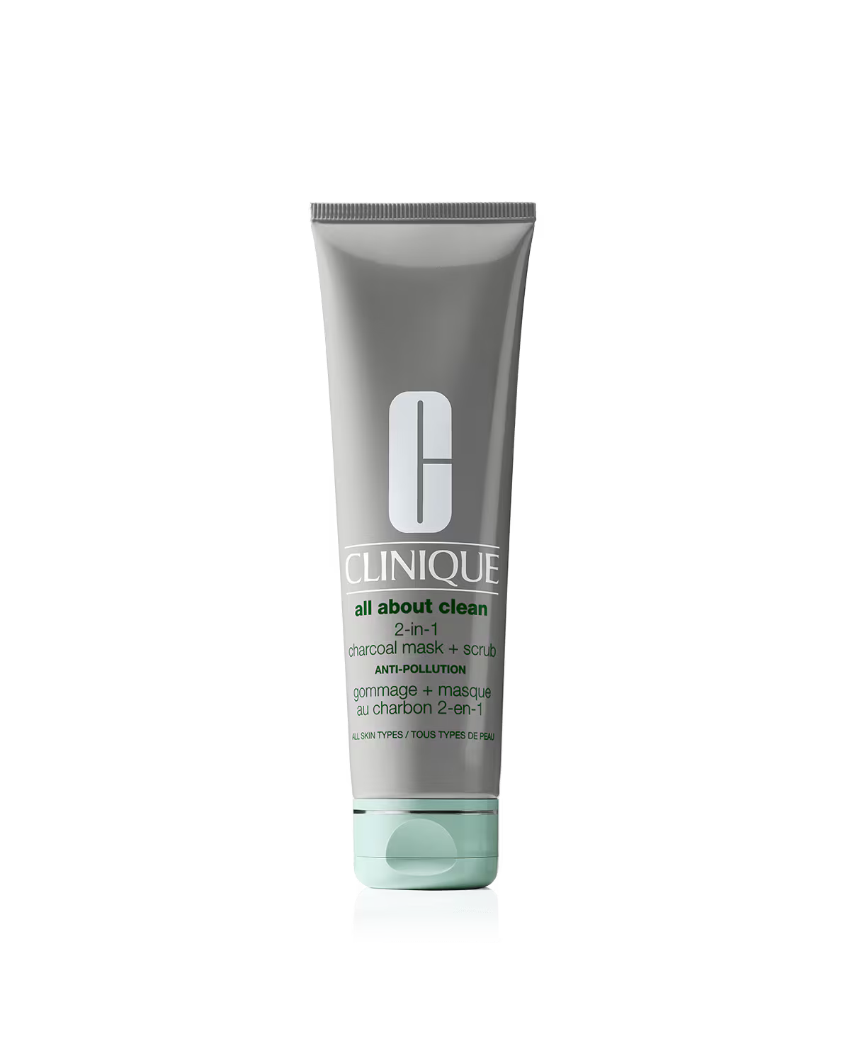Clinique Face Mask All About Clean 2-In-1 Charcoal + Scrub