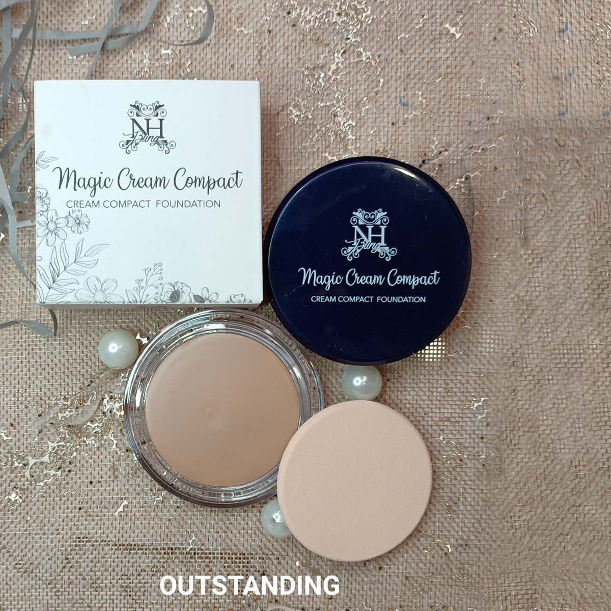 Nadia Hussain Magic Cream Compact Foundation