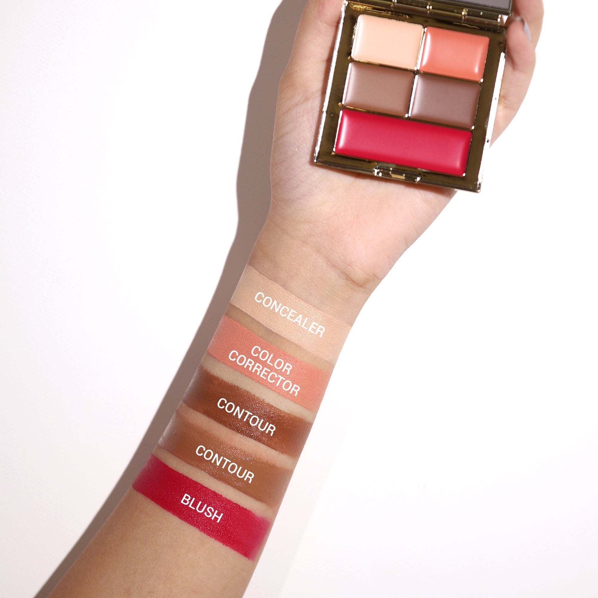 24K Gold & Roses Sculpt Palette