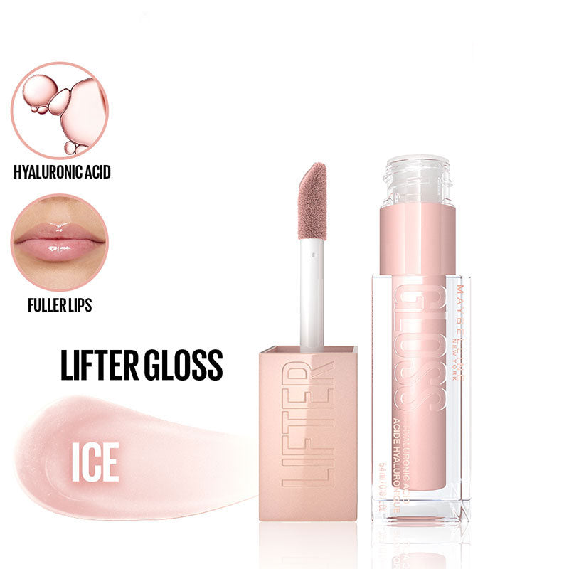 Lifter Gloss Hydrating Lip Gloss with Hyaluronic Acid - The Divine Beauty
