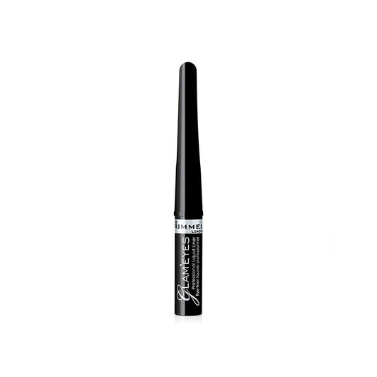 Glam Eyes Professional Liquid Eyeliner - Ebony Black