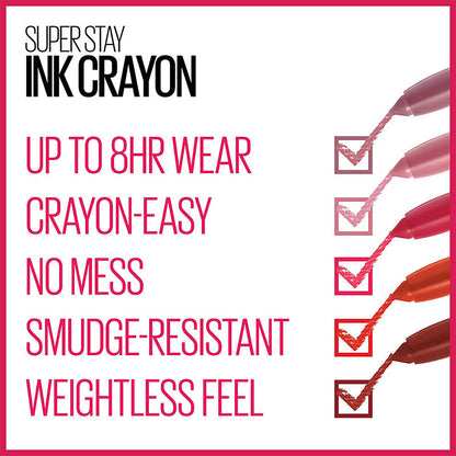 SuperStay Ink Lip Crayon Lipstick - The Divine Beauty