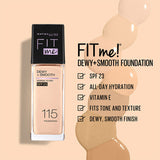 Fit Me Dewy + Smooth Liquid Foundation SPF 23