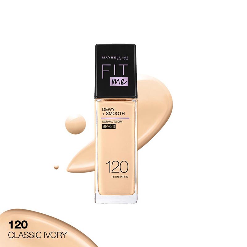 Fit Me Dewy + Smooth Liquid Foundation SPF 23 - The Divine Beauty