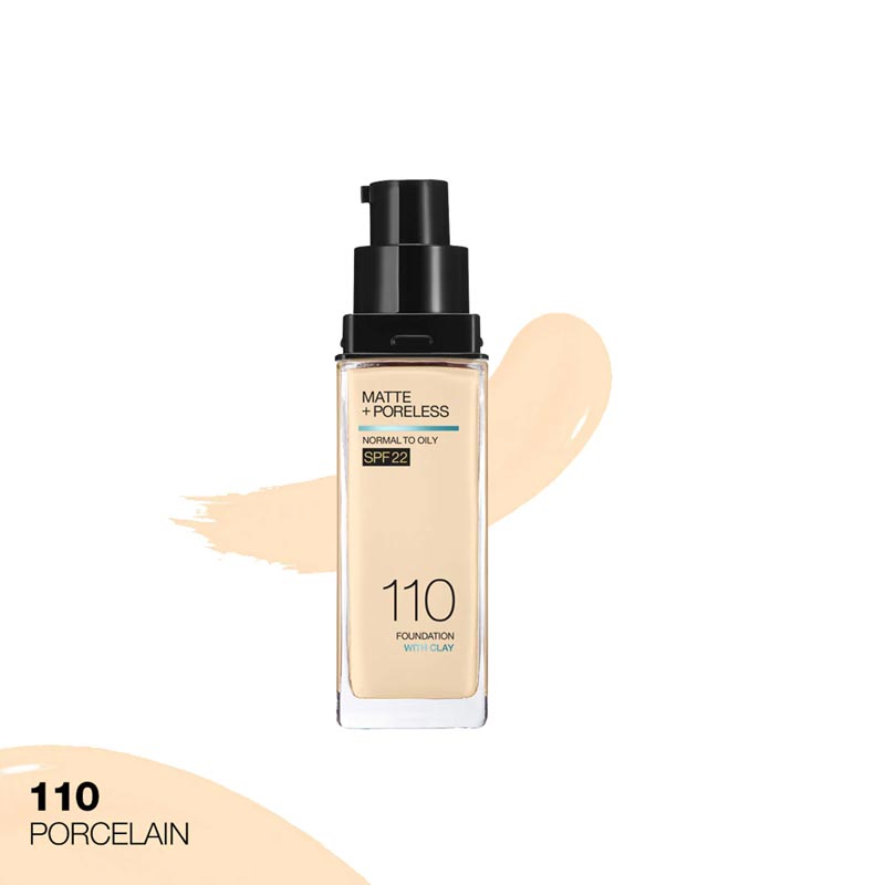 New Fit Me Matte + Poreless Liquid Foundation SPF 22 - The Divine Beauty