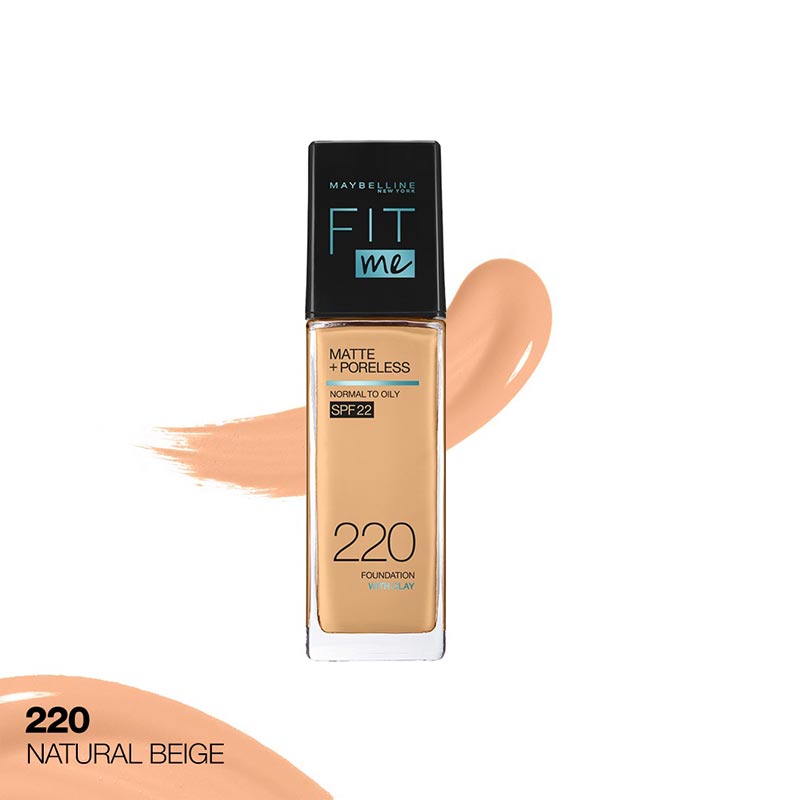 New Fit Me Matte + Poreless Liquid Foundation SPF 22 - The Divine Beauty