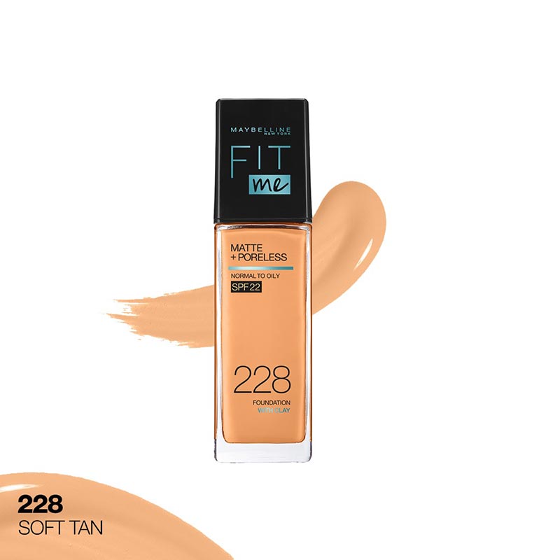 New Fit Me Matte + Poreless Liquid Foundation SPF 22 - The Divine Beauty