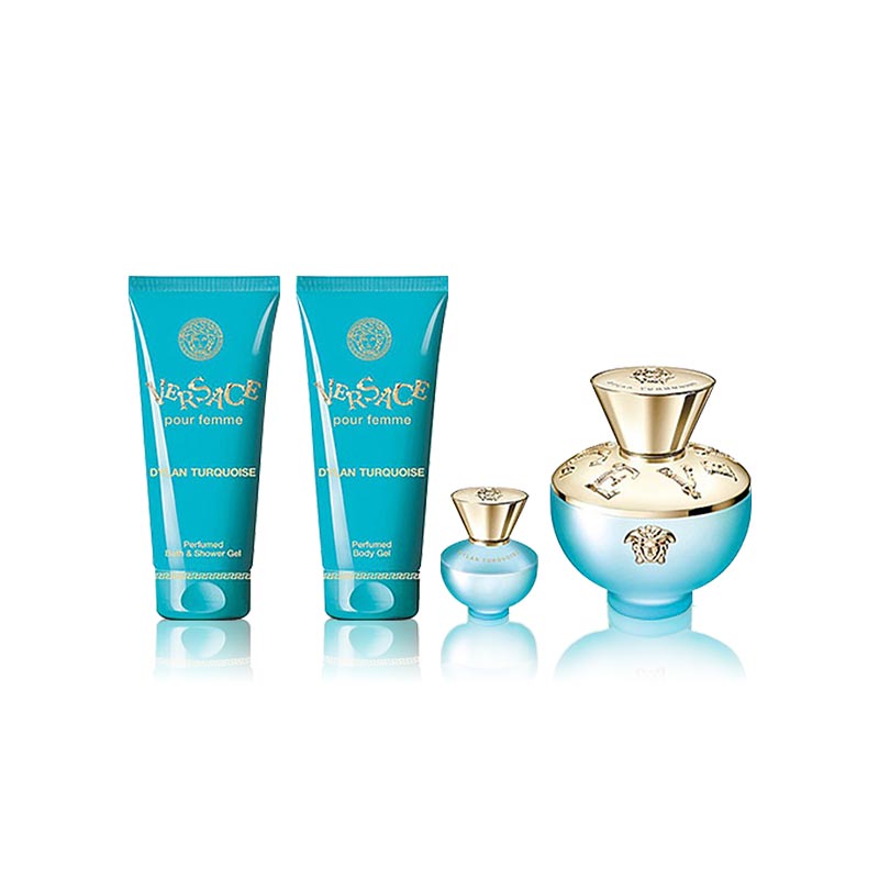 Dylan Turquoise EDT 100ML + EDT 5ML + BG 100ML + BSG 100ML - Sets