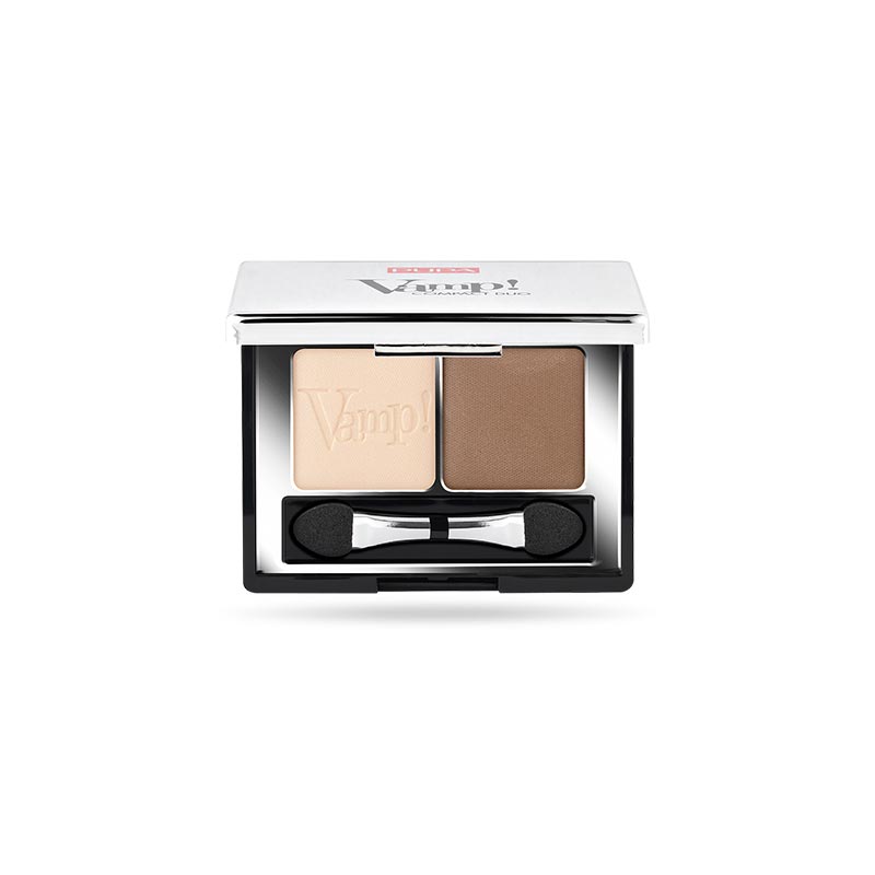 Pupa Vamp! Comp Duo Eyeshadow Duo Pure Colr Full Pay-Off - The Divine Beauty