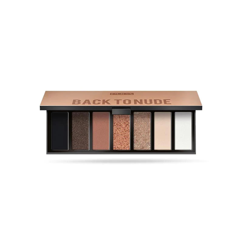 Make Up Stories Comp 7 Multi-Finish Eyeshadows Palette - The Divine Beauty