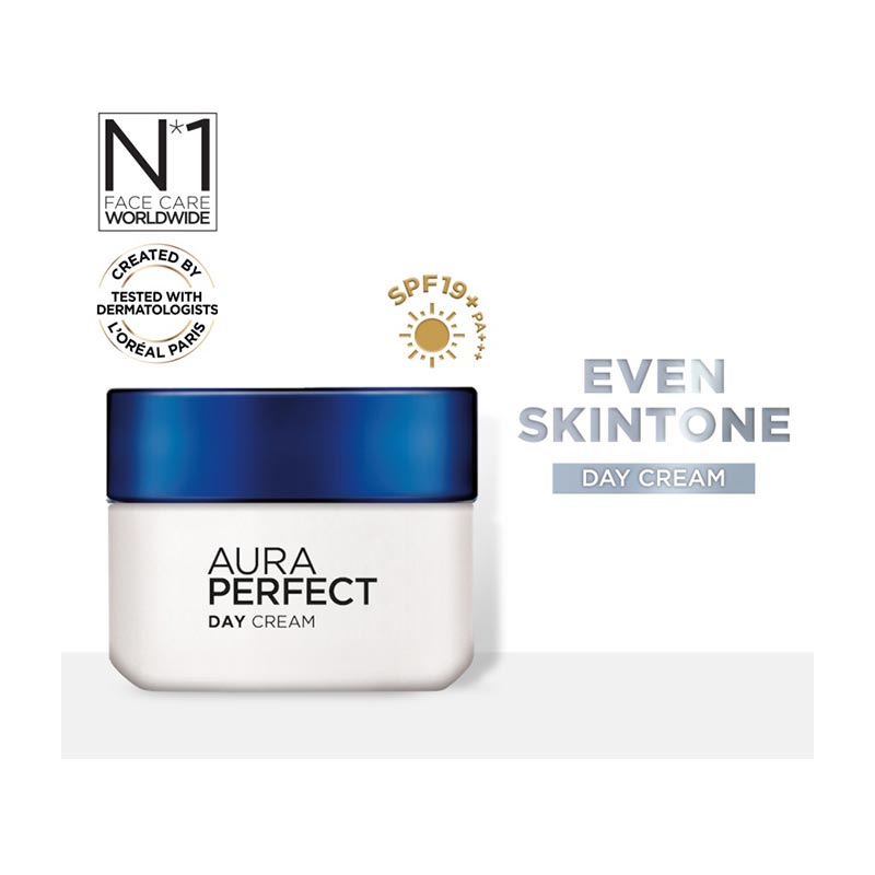 Aura Perfect Day Cream SPF 17 - For Brighter Skin